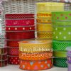 Printed Ribbon, Dot Ribbon, Logo Ribbon, Personalized Ribbon, Custom Ribbon